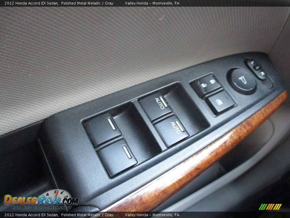 2012 Honda Accord EX Sedan Polished Metal Metallic / Gray Photo #18