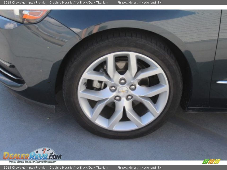 2018 Chevrolet Impala Premier Graphite Metallic / Jet Black/Dark Titanium Photo #5