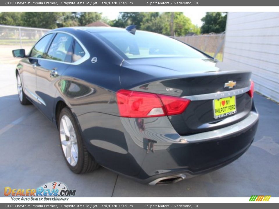 2018 Chevrolet Impala Premier Graphite Metallic / Jet Black/Dark Titanium Photo #6