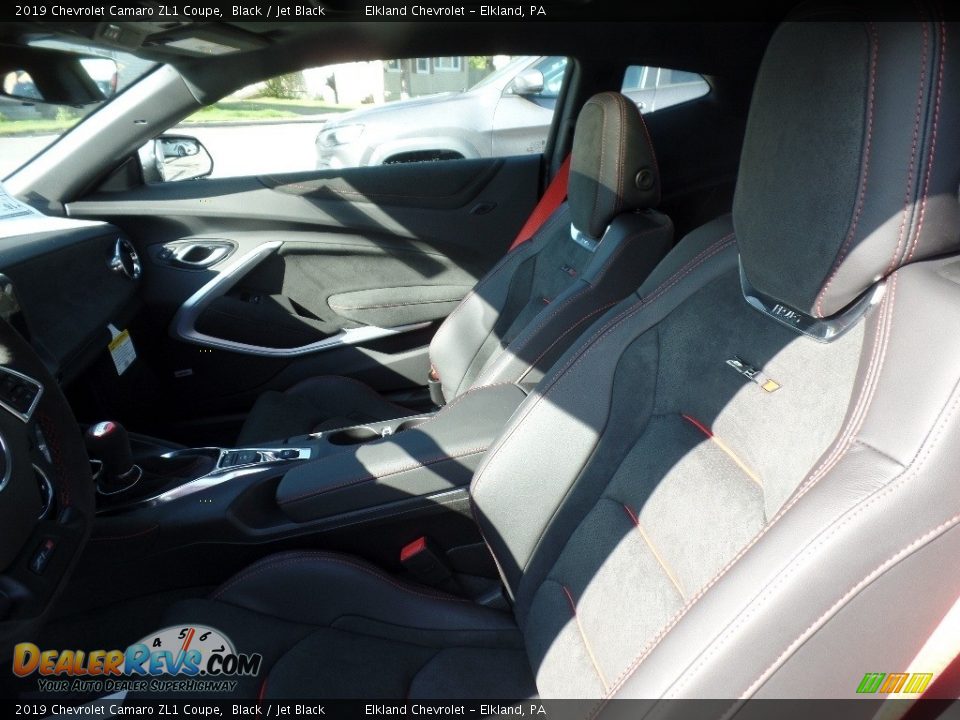 2019 Chevrolet Camaro ZL1 Coupe Black / Jet Black Photo #17