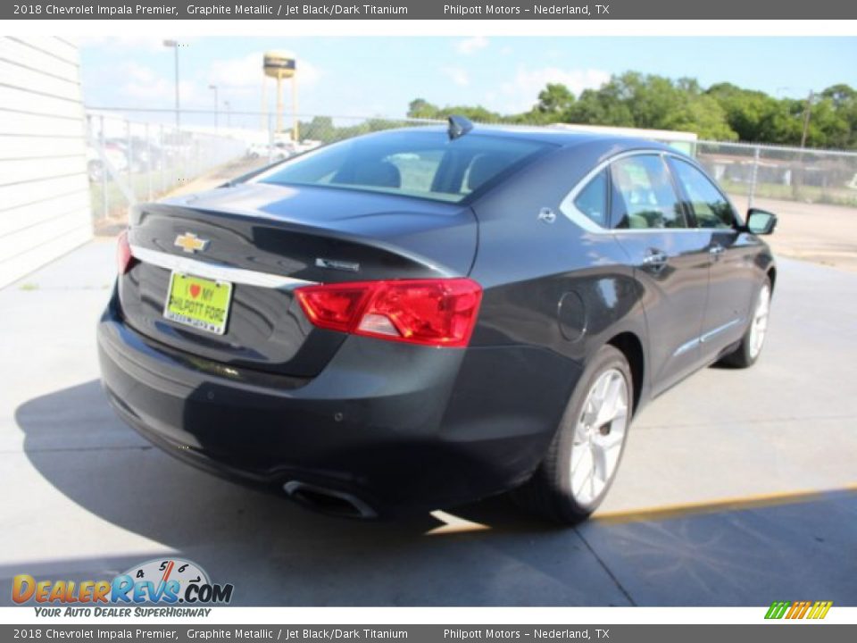 2018 Chevrolet Impala Premier Graphite Metallic / Jet Black/Dark Titanium Photo #8