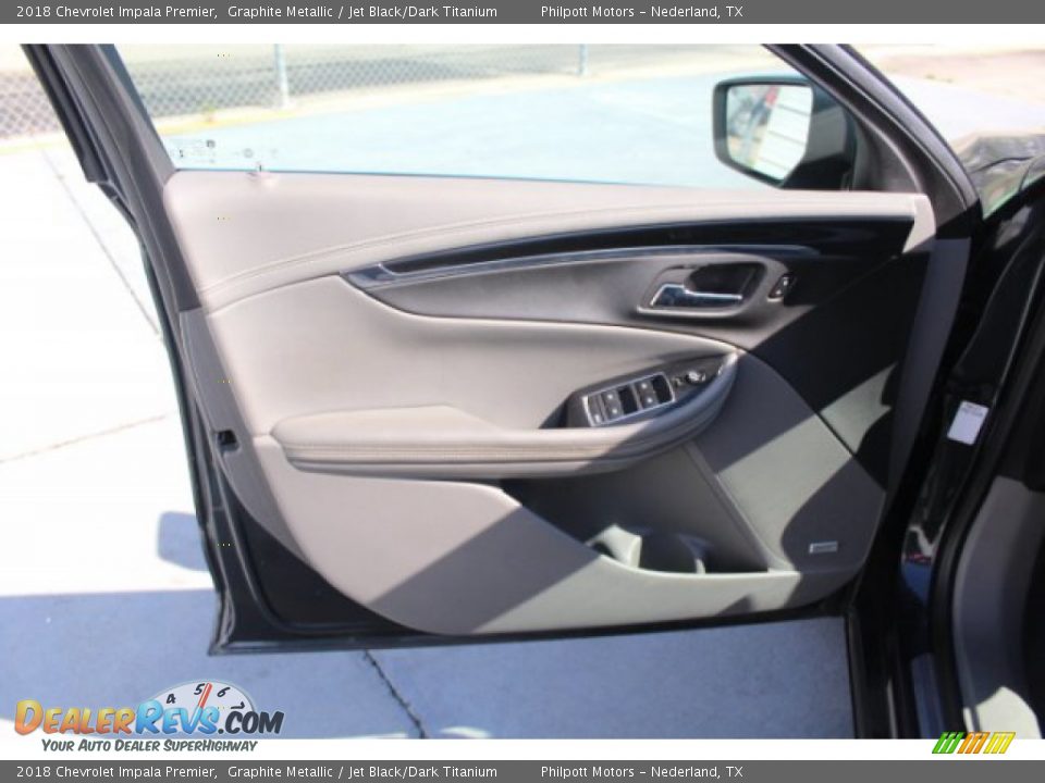2018 Chevrolet Impala Premier Graphite Metallic / Jet Black/Dark Titanium Photo #9