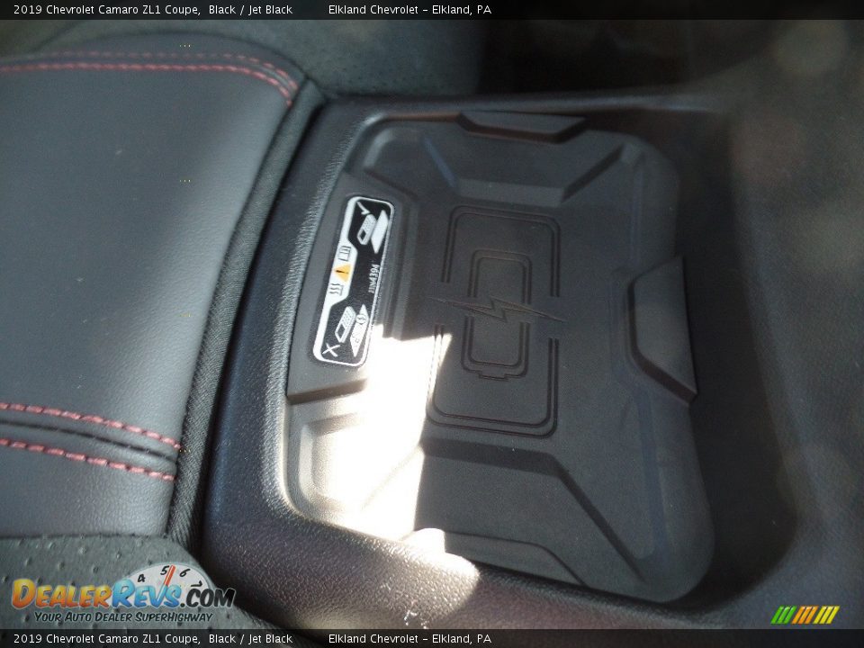 2019 Chevrolet Camaro ZL1 Coupe Black / Jet Black Photo #19