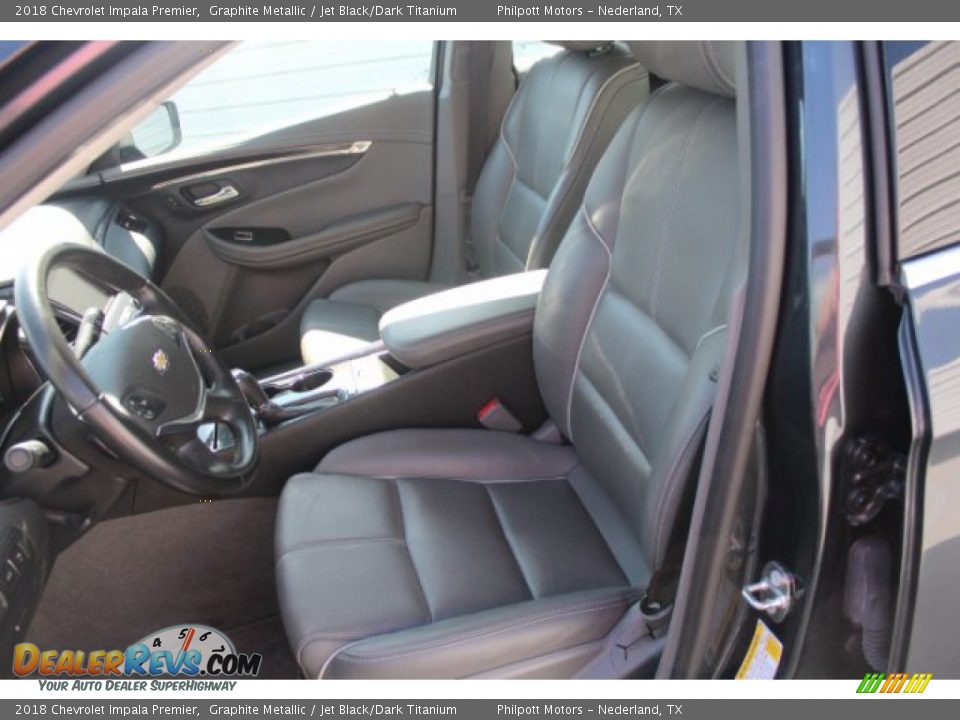 2018 Chevrolet Impala Premier Graphite Metallic / Jet Black/Dark Titanium Photo #10