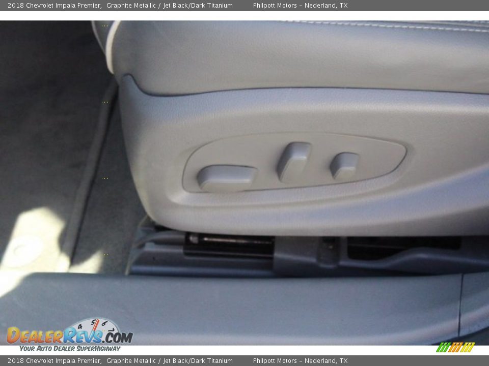 2018 Chevrolet Impala Premier Graphite Metallic / Jet Black/Dark Titanium Photo #11