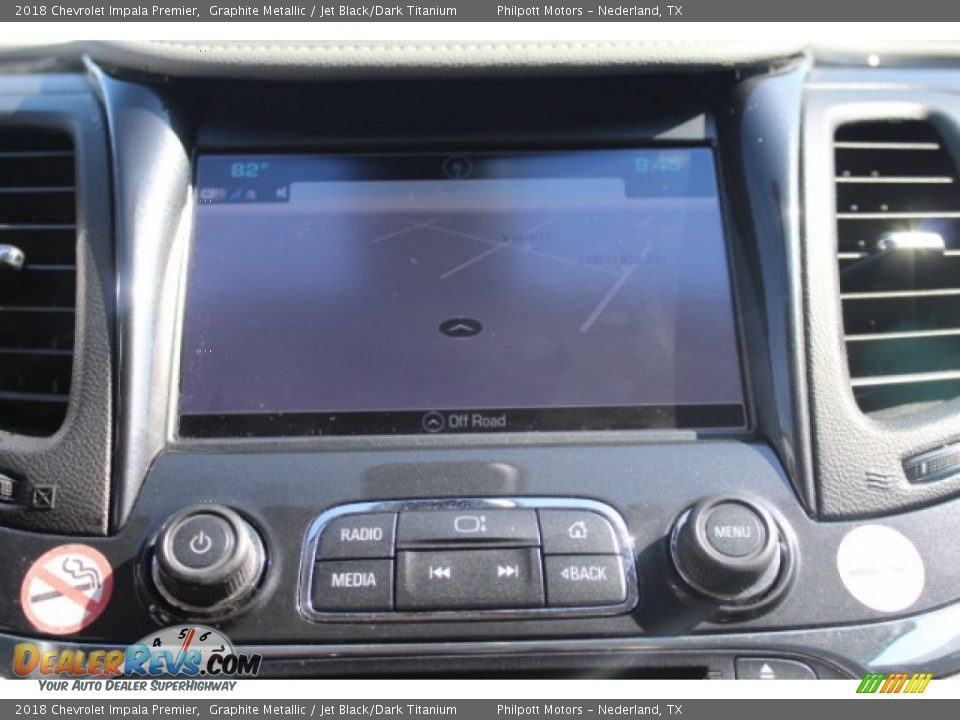 2018 Chevrolet Impala Premier Graphite Metallic / Jet Black/Dark Titanium Photo #12