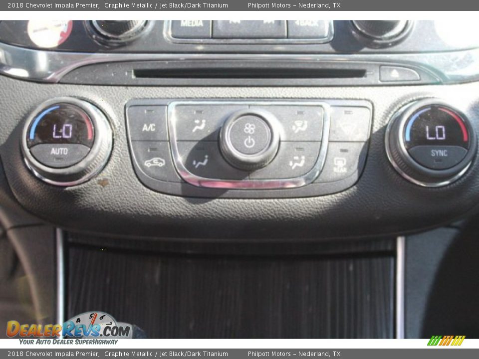 2018 Chevrolet Impala Premier Graphite Metallic / Jet Black/Dark Titanium Photo #13