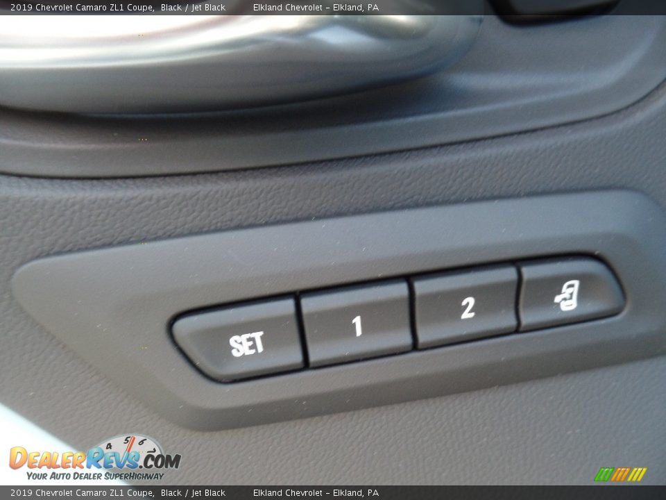 2019 Chevrolet Camaro ZL1 Coupe Black / Jet Black Photo #22