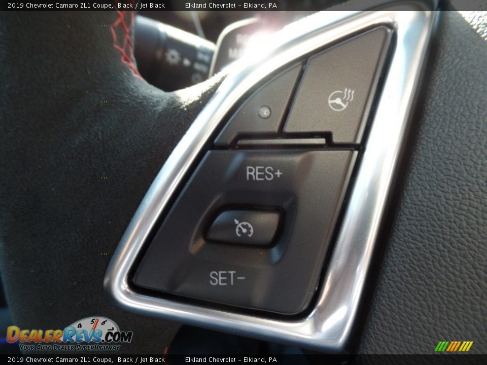 2019 Chevrolet Camaro ZL1 Coupe Black / Jet Black Photo #24