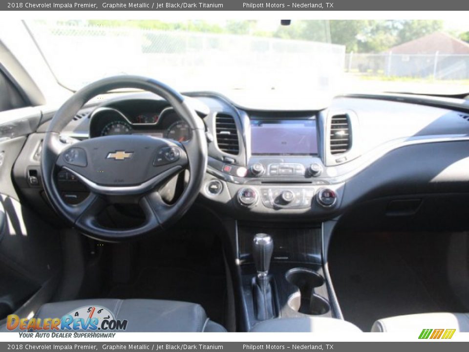 2018 Chevrolet Impala Premier Graphite Metallic / Jet Black/Dark Titanium Photo #20