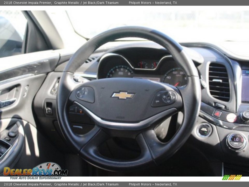 2018 Chevrolet Impala Premier Graphite Metallic / Jet Black/Dark Titanium Photo #21