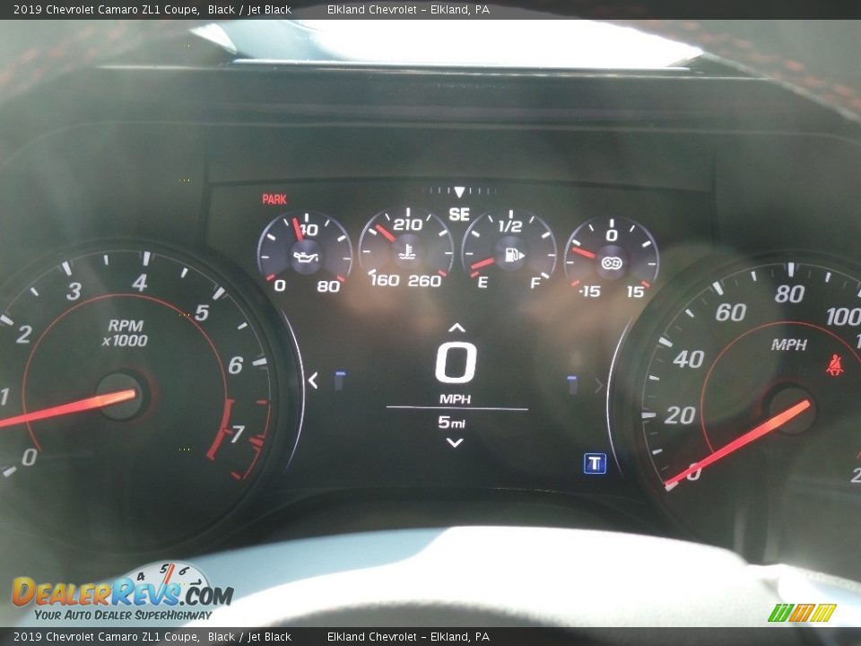 2019 Chevrolet Camaro ZL1 Coupe Gauges Photo #27