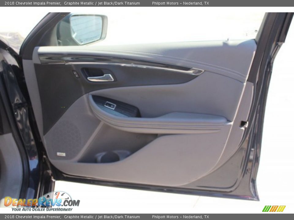 2018 Chevrolet Impala Premier Graphite Metallic / Jet Black/Dark Titanium Photo #25