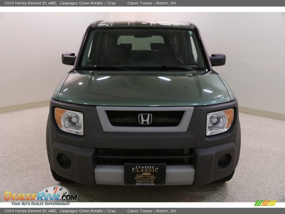 2004 Honda Element EX AWD Galapagos Green Metallic / Gray Photo #2