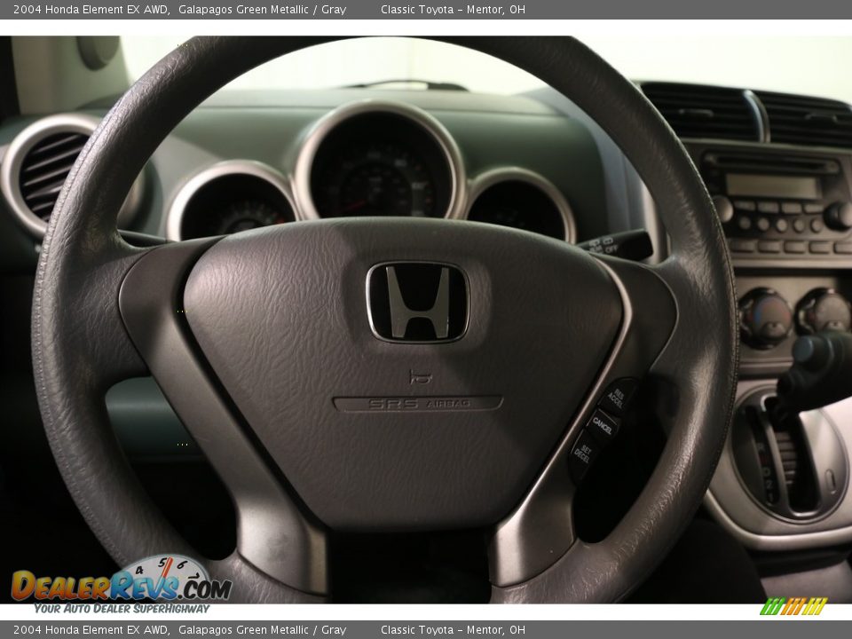 2004 Honda Element EX AWD Galapagos Green Metallic / Gray Photo #6