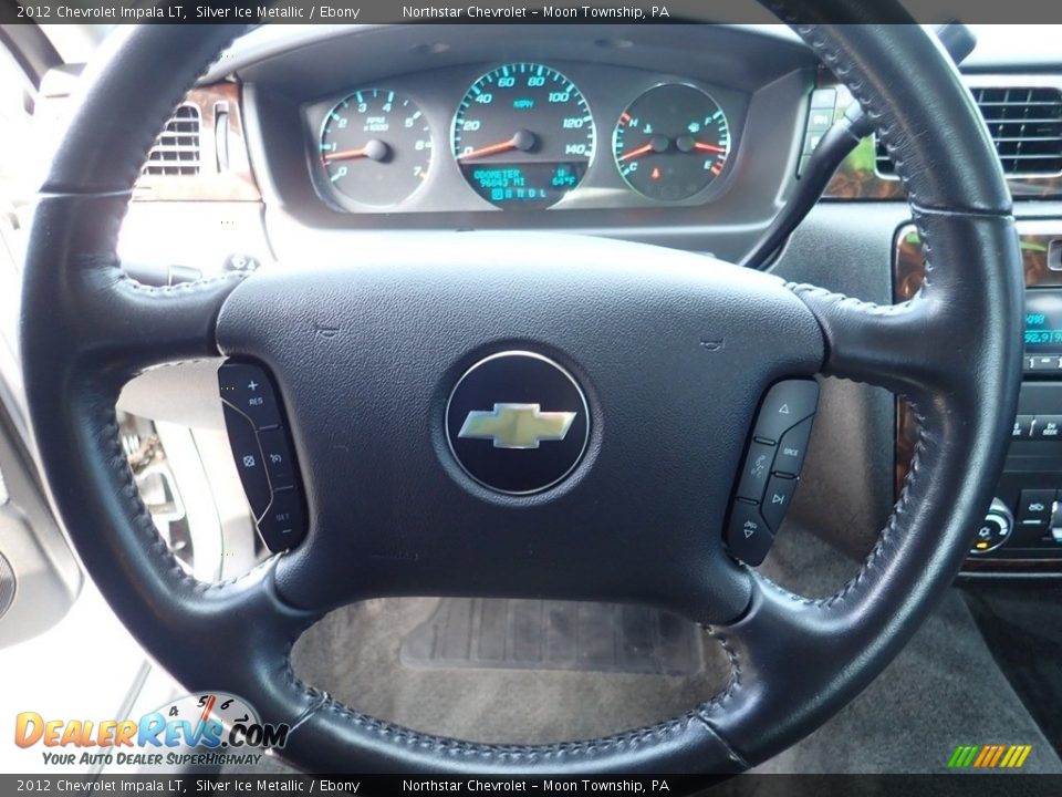 2012 Chevrolet Impala LT Silver Ice Metallic / Ebony Photo #25