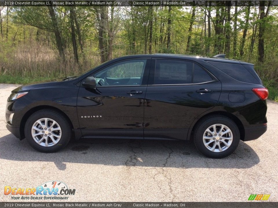 2019 Chevrolet Equinox LS Mosaic Black Metallic / Medium Ash Gray Photo #3