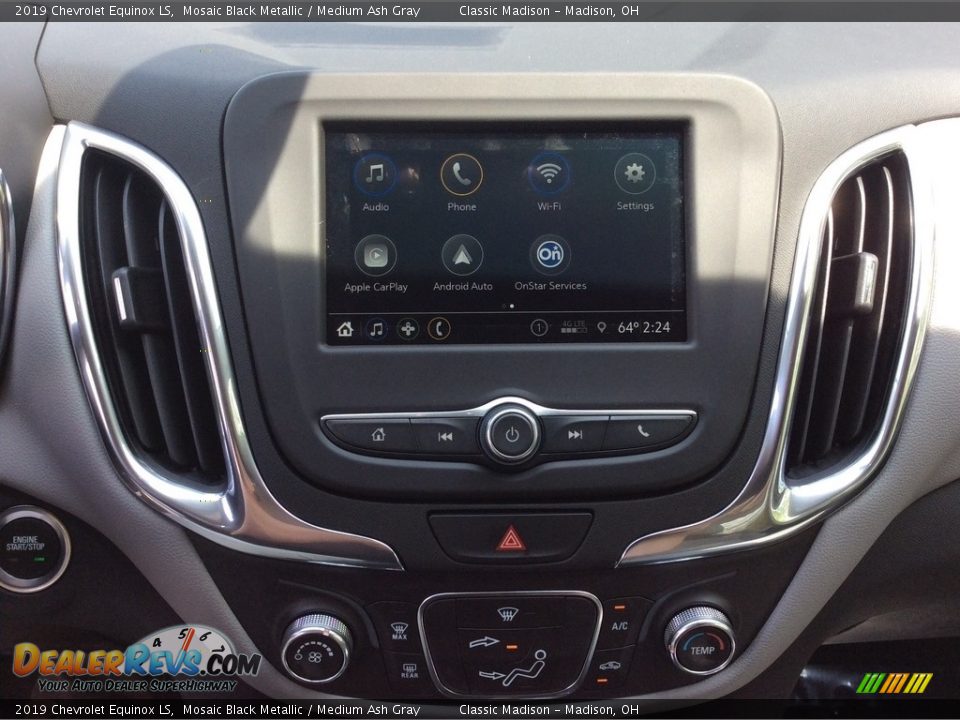 2019 Chevrolet Equinox LS Mosaic Black Metallic / Medium Ash Gray Photo #14