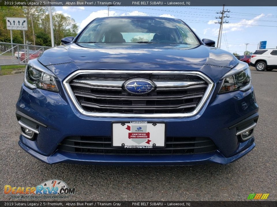 2019 Subaru Legacy 2.5i Premium Abyss Blue Pearl / Titanium Gray Photo #2