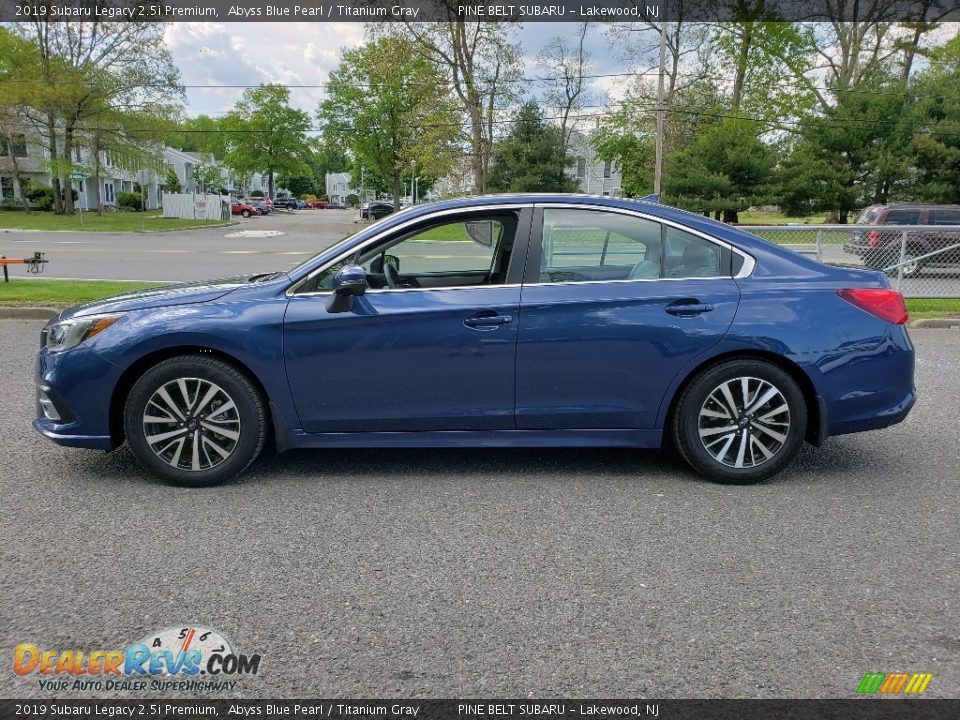 2019 Subaru Legacy 2.5i Premium Abyss Blue Pearl / Titanium Gray Photo #4