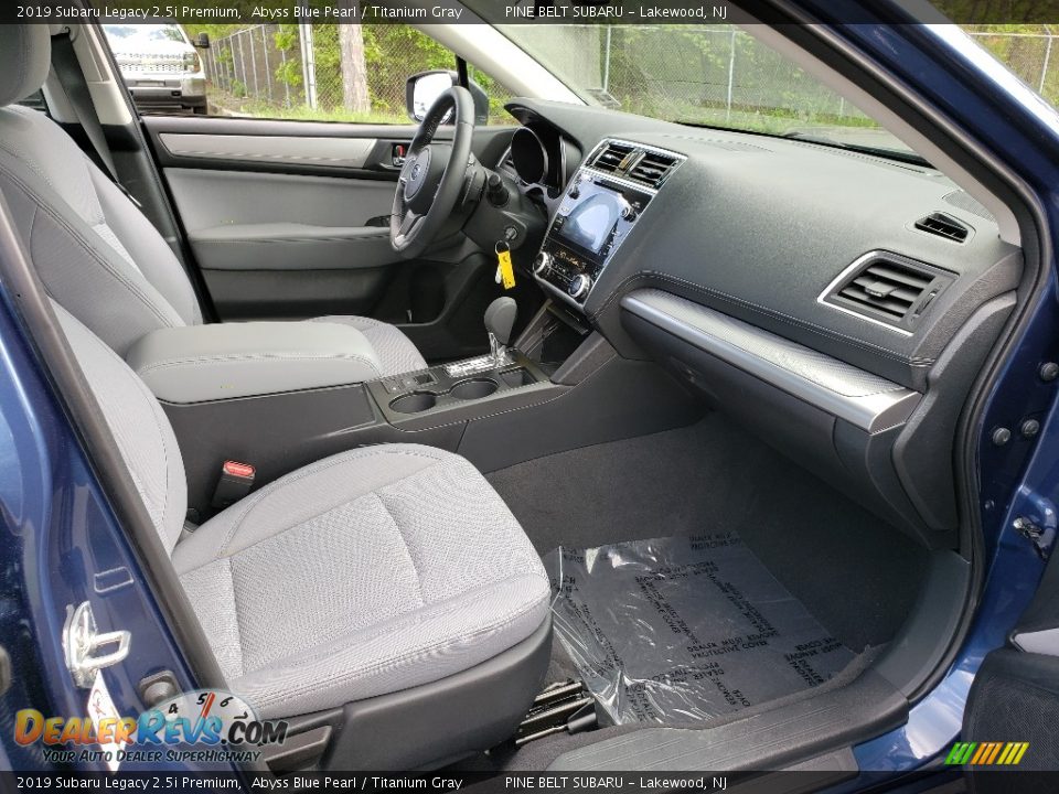 2019 Subaru Legacy 2.5i Premium Abyss Blue Pearl / Titanium Gray Photo #11