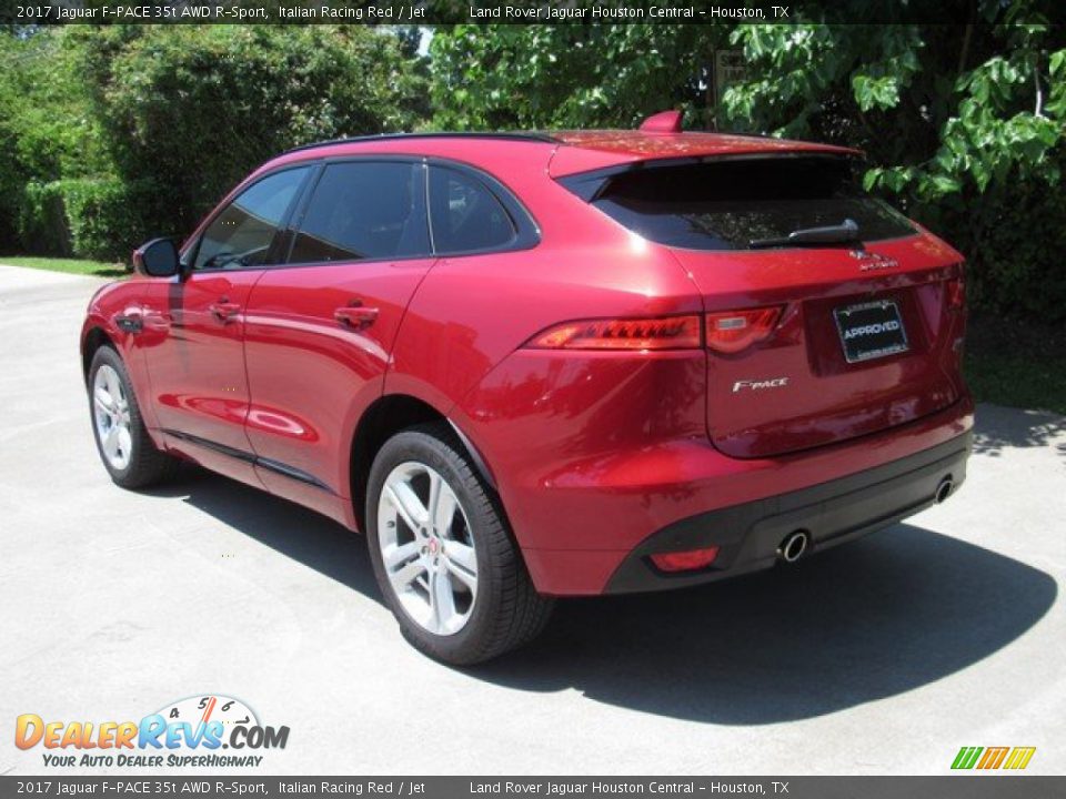 2017 Jaguar F-PACE 35t AWD R-Sport Italian Racing Red / Jet Photo #2
