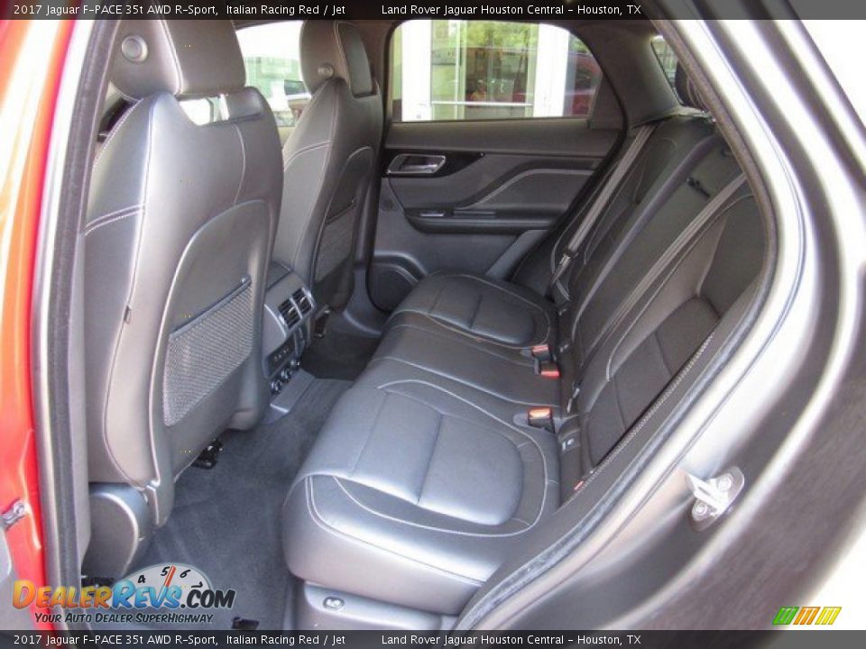 2017 Jaguar F-PACE 35t AWD R-Sport Italian Racing Red / Jet Photo #5