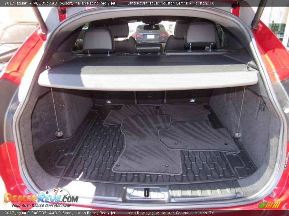 2017 Jaguar F-PACE 35t AWD R-Sport Italian Racing Red / Jet Photo #18