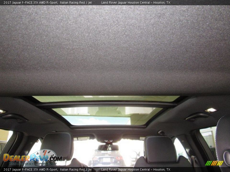 2017 Jaguar F-PACE 35t AWD R-Sport Italian Racing Red / Jet Photo #19