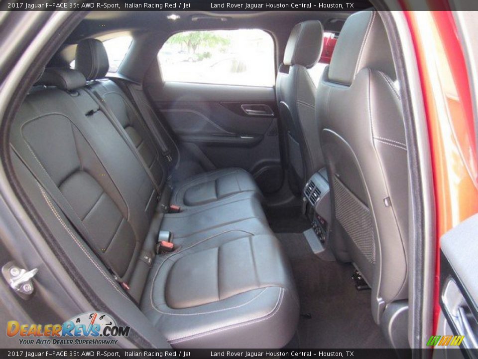 2017 Jaguar F-PACE 35t AWD R-Sport Italian Racing Red / Jet Photo #20