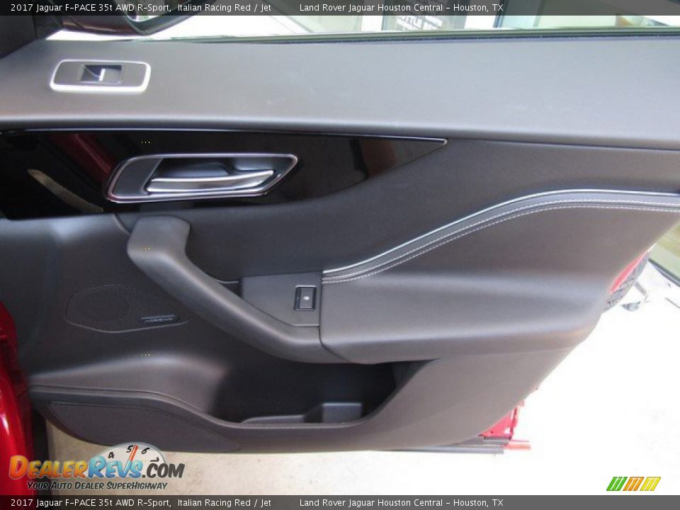 2017 Jaguar F-PACE 35t AWD R-Sport Italian Racing Red / Jet Photo #21
