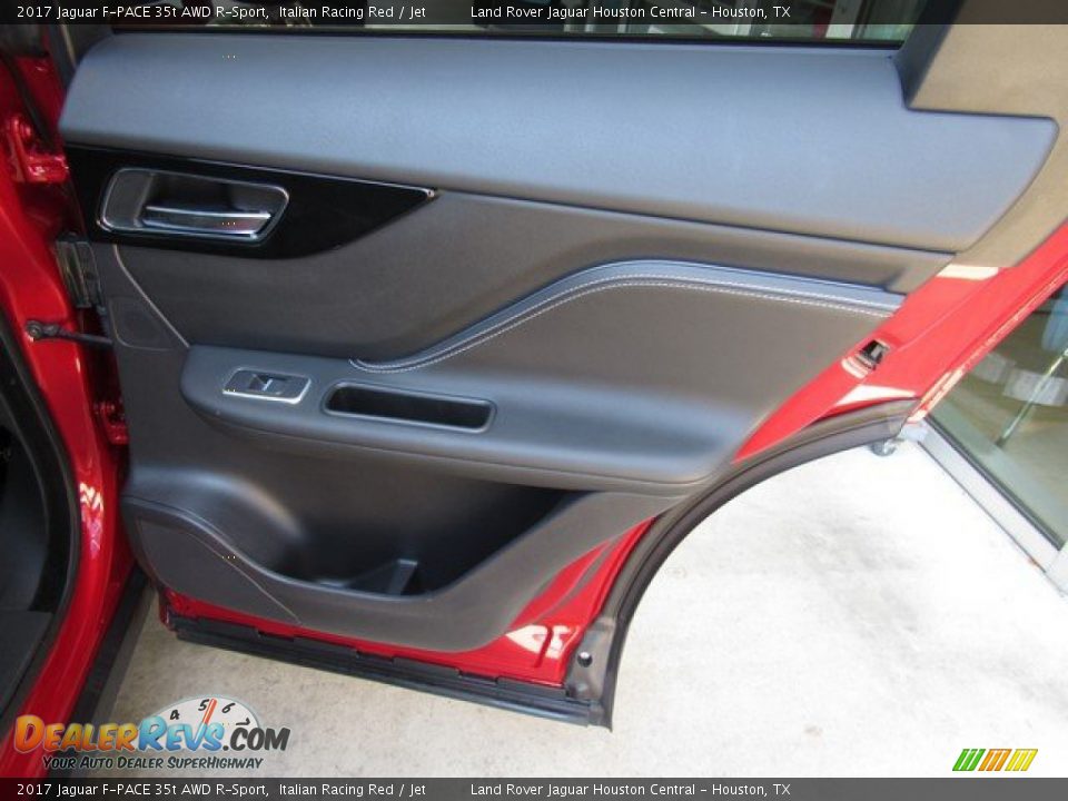 2017 Jaguar F-PACE 35t AWD R-Sport Italian Racing Red / Jet Photo #22