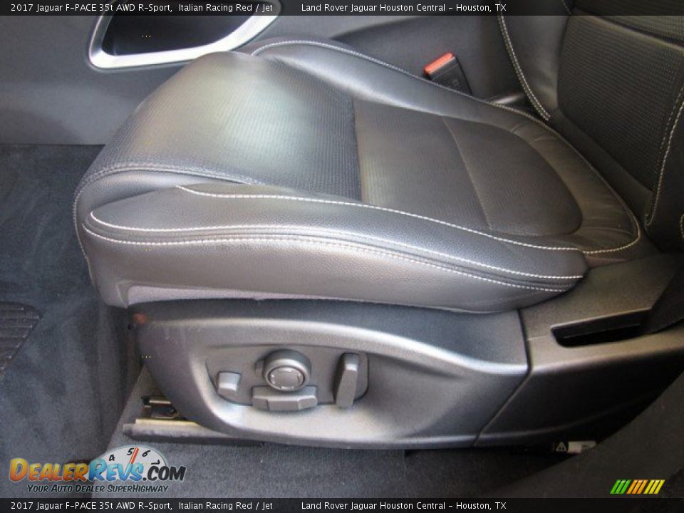 2017 Jaguar F-PACE 35t AWD R-Sport Italian Racing Red / Jet Photo #26