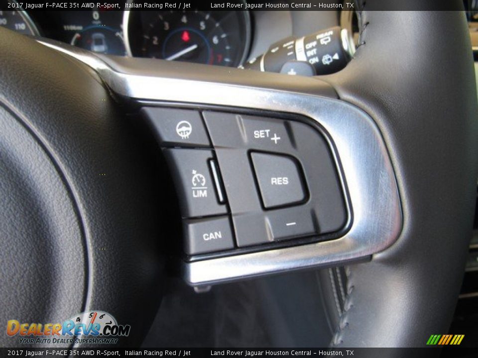 2017 Jaguar F-PACE 35t AWD R-Sport Italian Racing Red / Jet Photo #29