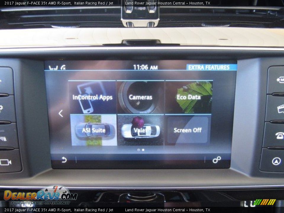 2017 Jaguar F-PACE 35t AWD R-Sport Italian Racing Red / Jet Photo #32