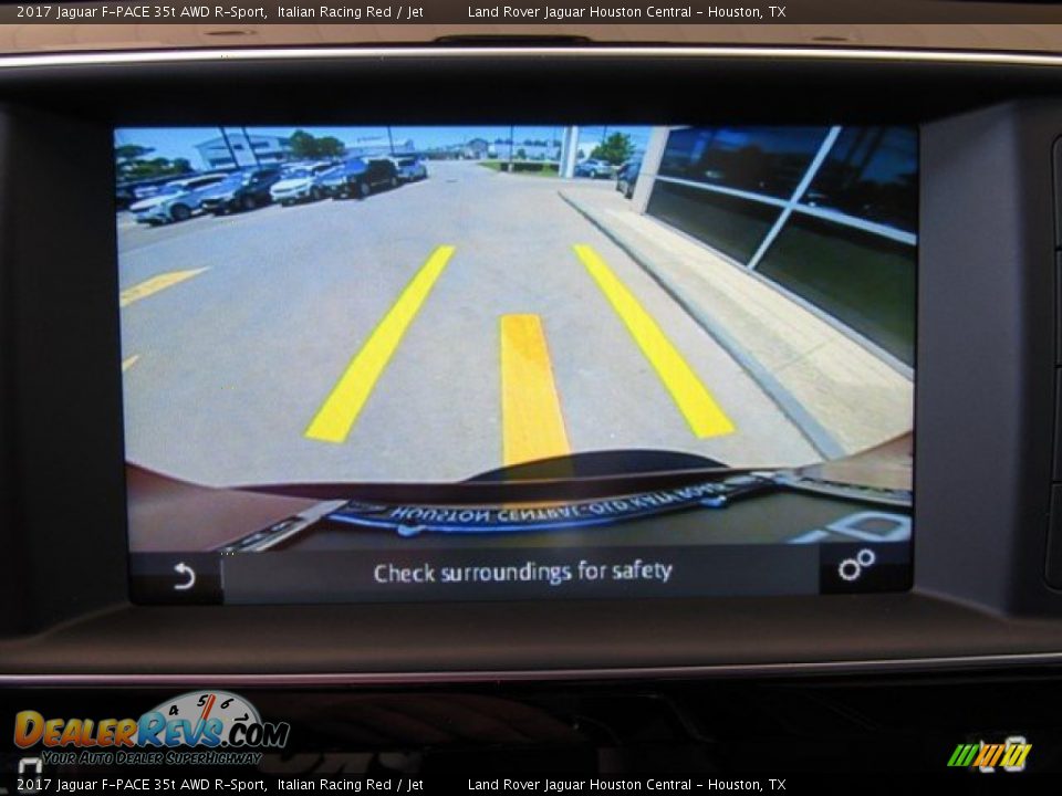 2017 Jaguar F-PACE 35t AWD R-Sport Italian Racing Red / Jet Photo #34