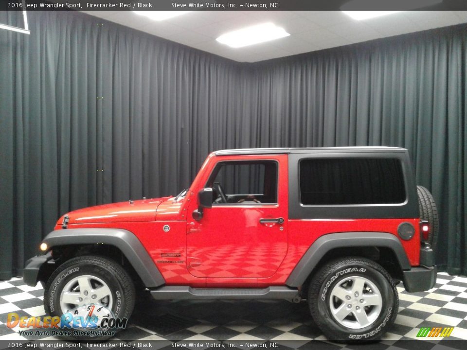 2016 Jeep Wrangler Sport Firecracker Red / Black Photo #1