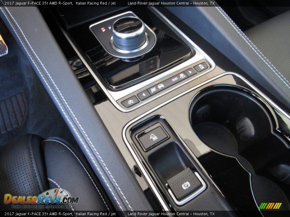 2017 Jaguar F-PACE 35t AWD R-Sport Italian Racing Red / Jet Photo #35