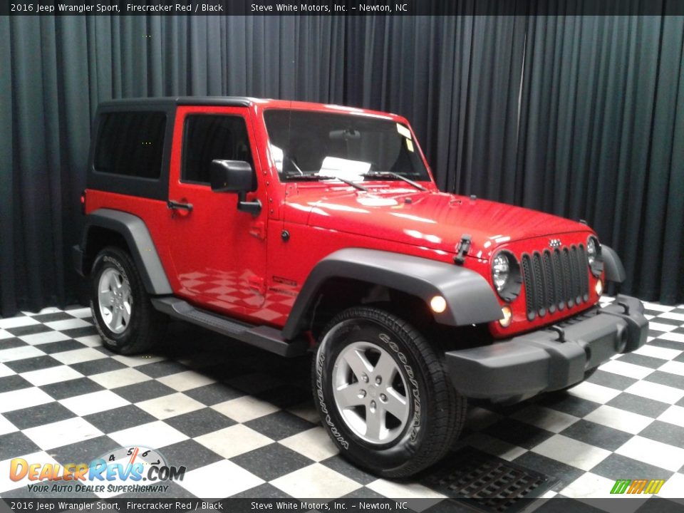 2016 Jeep Wrangler Sport Firecracker Red / Black Photo #4