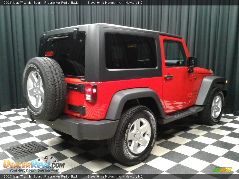 2016 Jeep Wrangler Sport Firecracker Red / Black Photo #6