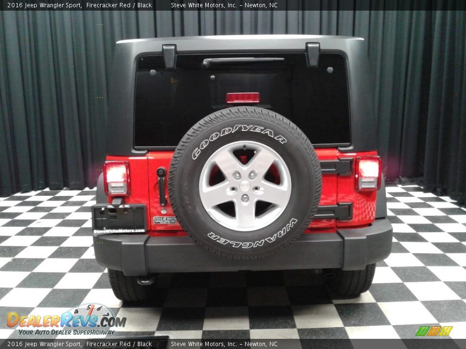 2016 Jeep Wrangler Sport Firecracker Red / Black Photo #7