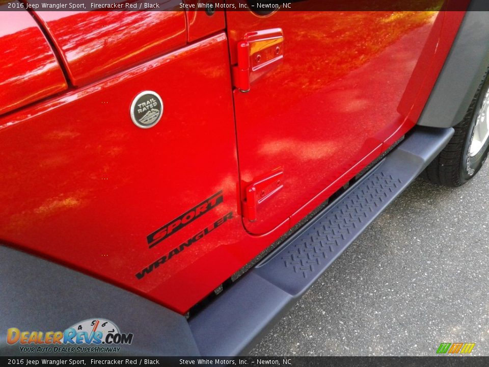 2016 Jeep Wrangler Sport Firecracker Red / Black Photo #25
