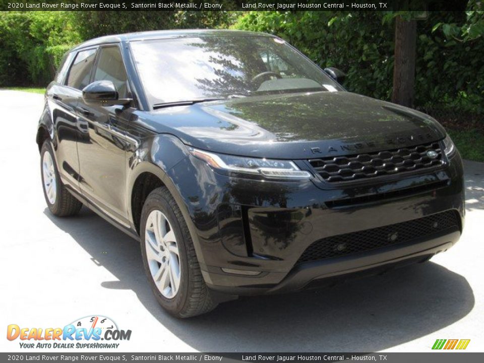 2020 Land Rover Range Rover Evoque S Santorini Black Metallic / Ebony Photo #2