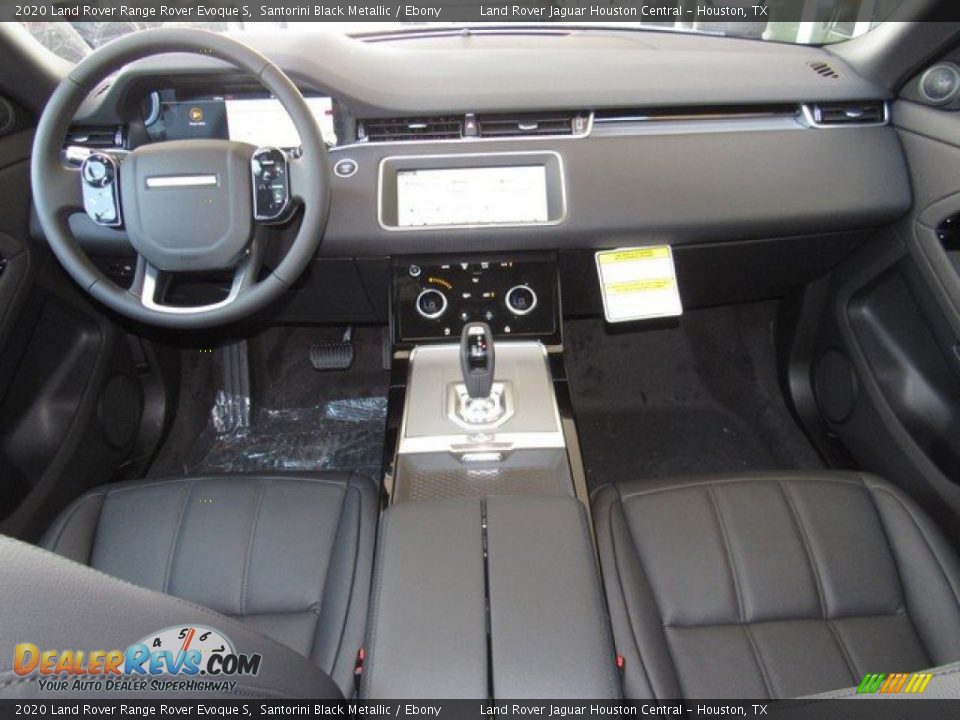 Ebony Interior - 2020 Land Rover Range Rover Evoque S Photo #4
