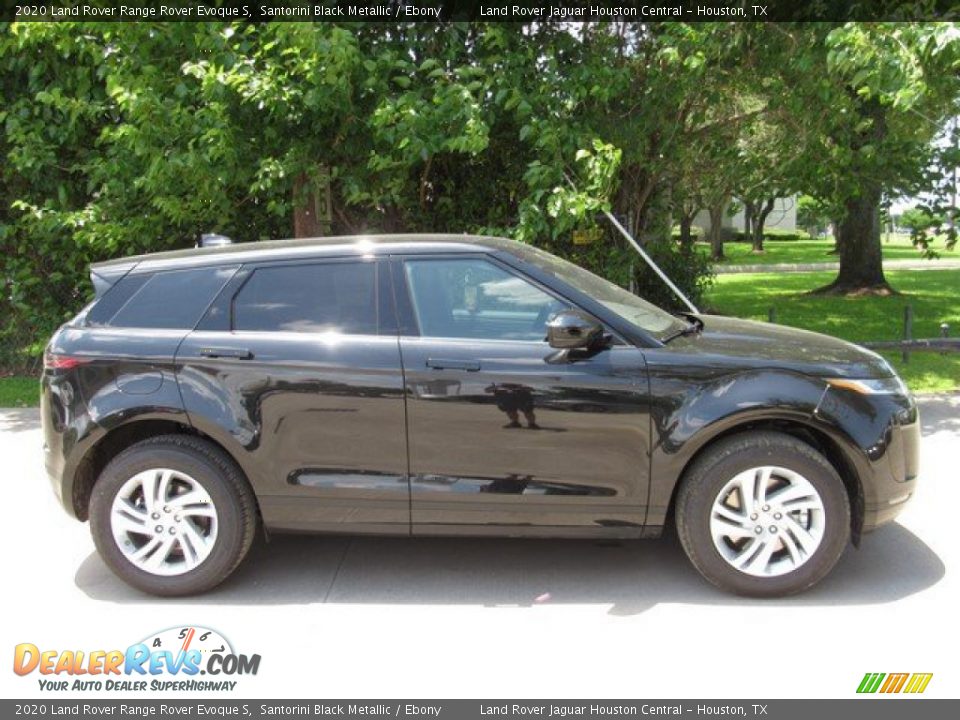 Santorini Black Metallic 2020 Land Rover Range Rover Evoque S Photo #6