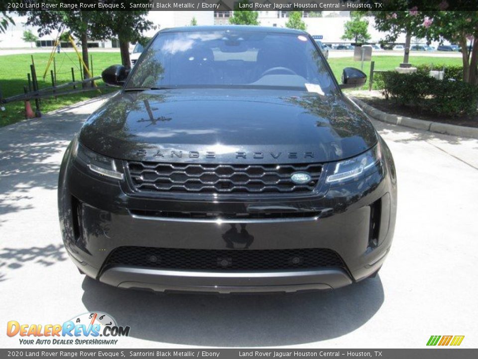 2020 Land Rover Range Rover Evoque S Santorini Black Metallic / Ebony Photo #9