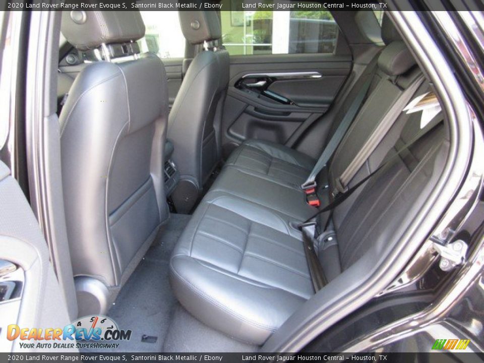Rear Seat of 2020 Land Rover Range Rover Evoque S Photo #13