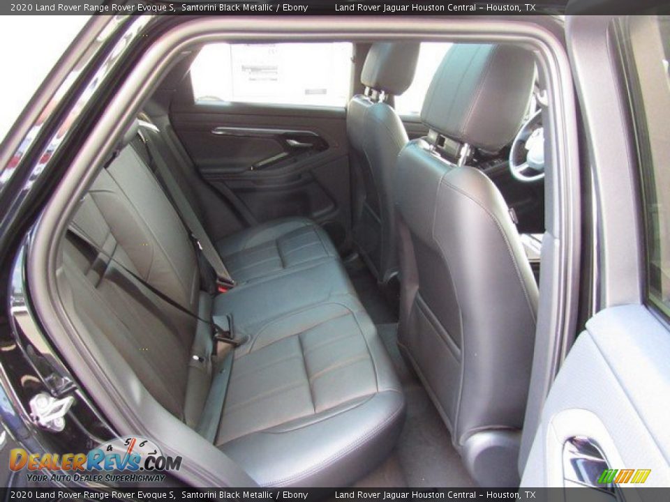 Rear Seat of 2020 Land Rover Range Rover Evoque S Photo #19