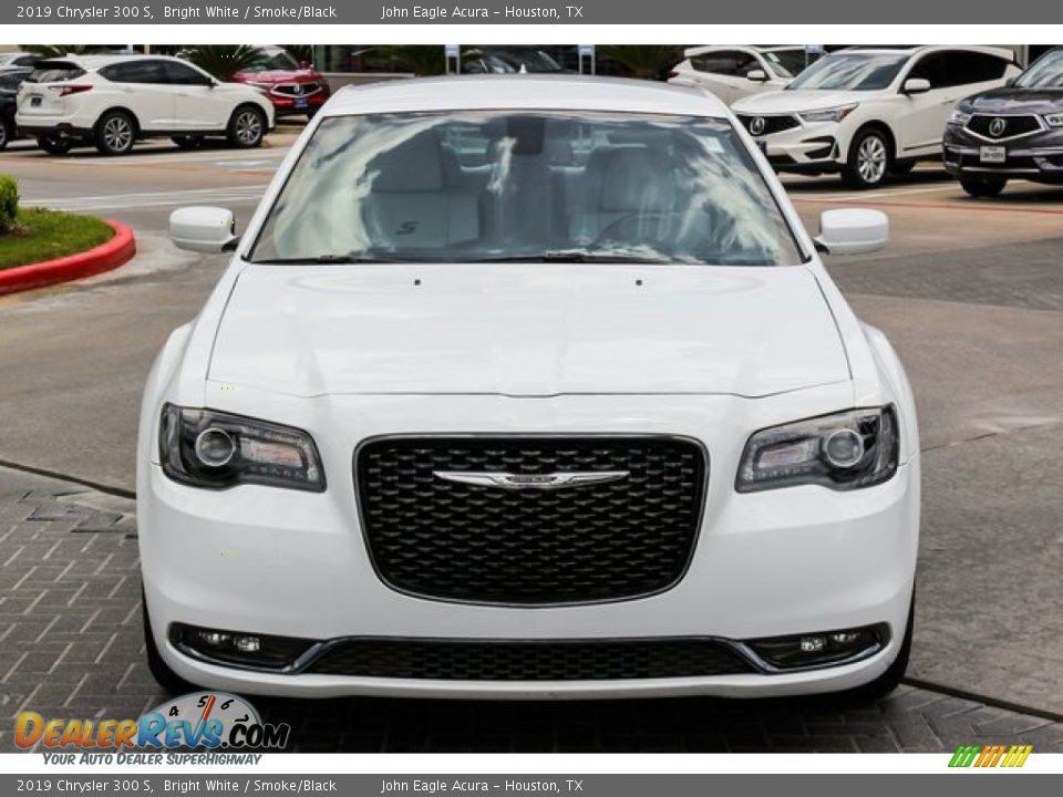 2019 Chrysler 300 S Bright White / Smoke/Black Photo #2