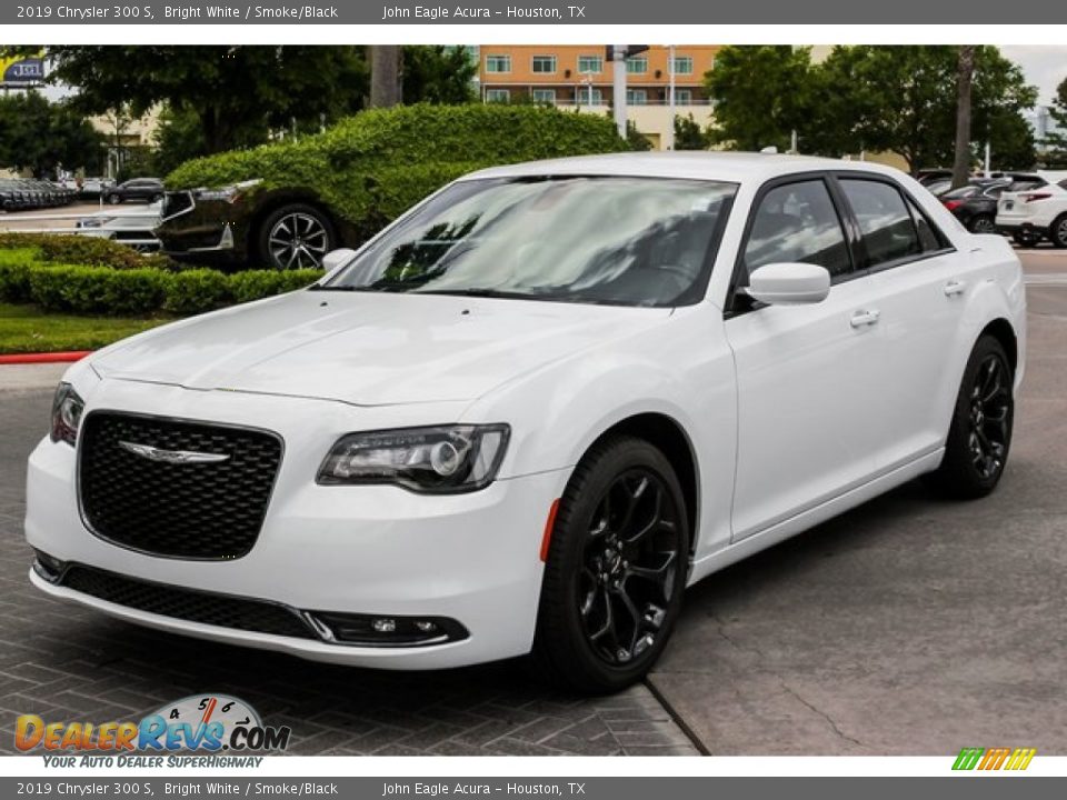 2019 Chrysler 300 S Bright White / Smoke/Black Photo #3